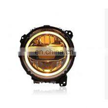 High Quality Full Led Headlamp Headlight With a Touch of Blue Function for Jeep Wrangler JL Head Lamp Head Light 2018-2021 thumbnail-3