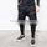 Big Zip Pocket Leggins Baggy Sweatpants Jogger Pants Black Standard Sports thumbnail-2