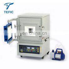 1400 Degree High Temperature Atmosphere Oven Vaccum Muffle Furnace
