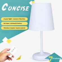 Nordic Modern Wireless Remote Control LED Table Lamp Bed Side Kids Study Reading Night Light for Bedroom Dormitory USB Rechargeable thumbnail-3