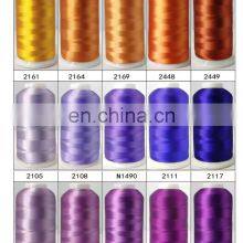 Sewing Thread Cone Embroidery Factory Wholesale 108D/2 5000yard 100% Polyester Thread for Machine thumbnail-5