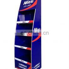 Manufacturer Supermarket Advertising Promotional Book Stationery Cardboard Paper Display Stand Shelf Racks thumbnail-4