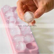 14 Grid 3D Round Balls Ice Molds Plastic Molds Ice Tray Home Bar Party Ice Hockey Holes Making Box Molds With Cover DIY Moulds thumbnail-5
