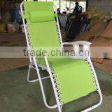 White Tube Zero Gravity Recliner Chair thumbnail-1