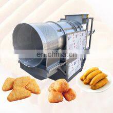 Drum Type Snacks Food Powder Chip Fries Stainless French Automated Steel Seasoning Food Making Machine thumbnail-4