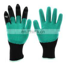 Household Customized Protective Gear Working Gardening Plastic Claws Gloves With Claws thumbnail-2