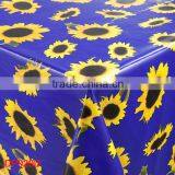 Wholesale Cheap Sunflower Vinyl Printed Party Tablecloths thumbnail-2