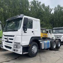 CNG LNG Powered Euro 4 Euro 5 Second Hand 6x4 Howo Tractor Truck Used Tractor Trucks thumbnail-2