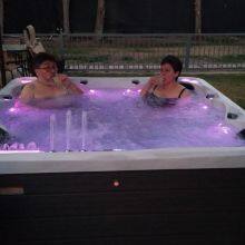 JOYEE Jacuzzi New Modern Air Bubble Massage Outdoor Spa Hot Tub thumbnail-2