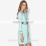 Women Jersey Long Sleeve Fashionable High Quality Ladies Western Dress Design D281 thumbnail-2