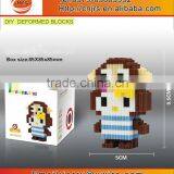 Most Popular COGO Plastic Educational Building Blocks KT Series Cartoon Models
