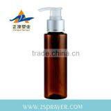 Aluminum Gold Pump With Bottles Shower Gel Bottles Plastic Luxury Cosmetic Sprayer Bottle thumbnail-6