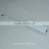 China Factory Price Type C USB-C Cable Adapter 3 USB Ports RJ45 Ethernet Connector for Macbook 12" for Dropshipping thumbnail-3