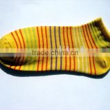 ankle sock with stripe