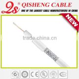 75 ohm RG6 coaxial cable Low db Loss mobile network solution for CATV satellite system CE UL RoHs approved