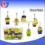 Hot Sale Custom Rubber Minions Keychain Toys thumbnail-4