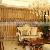 Manufacturer curtain fabric/ curtain blinds Unique design style fashion trend of luxury style