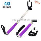 2015 New Fashion Selfie Stick With Bluetooth Shutter Button for Promotion Now thumbnail-1