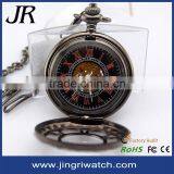 promotional alloy case Mechanical movement pocket watch custom design pocket watch