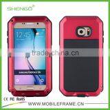 Metal Hard Waterproof Phone Case for Samsung S6