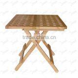 Hot Popular Outdoor Furniture Picnic Folding Table/Small Wooden Folding Table thumbnail-2