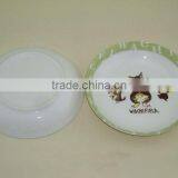 8" Factory Direct-selling Ceramic Porcelain Fruit Plate thumbnail-4