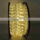 Round/flat 12V 110 220V dimmable decoration smd color changing led rope light with UL                        
                                                Quality Choice