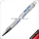 transparent pens, plastic promotion ballpoint pen