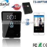 Answer the door with smartphone cheap apartment ip video door phone intercom system TS-IWP708