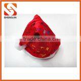 SJ-6735 Christmas Decoration Hat Xmas Gifts Velvet Adult Santa Hat thumbnail-2