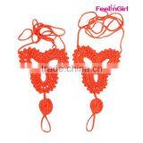 Custom Crocheting Yoga Foot Sandals Barefoot Jewelry thumbnail-5