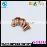 ROUND HEAD COPPER SOLID RIVETS thumbnail-5