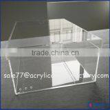 Clear Acrylic Shoe Boxes Wholesale Plexiglas Shoes Display Box Custom Perspex Shoe Case Display Stand thumbnail-1