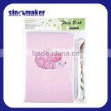 lovely pink notebook with quilling paper and quilling tool set
