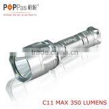 POPPAS C11 XPE 3w Led Rechargeable Reflector Flashlight thumbnail-1