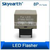 Hot Selling Car Accessories For Toyoto Adjust The Flash Frequency LED Flasher 8P thumbnail-6