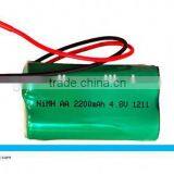 Lower Price Ni-CD Rechargeable Battery Pack 4.8 Volt 2100 MAh NiCD NiMH Rechargeable Battery Pack Ni-MH thumbnail-3