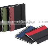 2013 New Style Spiral Notebook With Colored Trim