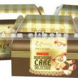 Cheap wedding cupcake portable yellow cake boxes