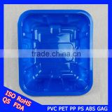 China Good Price Blue Plastic Retail Containers