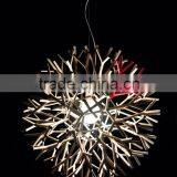 White, Red, Black Resin Restaurant Lights thumbnail-1