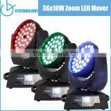 36x10w LED Zoom Wash Moving Head Light thumbnail-5