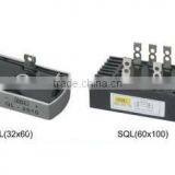 Three-phases Bridge Rectifier SQL350A With Heatsink