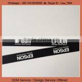 Custom Color and Logo Cheap Satin Polyester Lanyard Company Lanyard Logo thumbnail-2