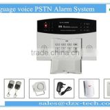 Multi-language voice PSTN Alarm System with RF module