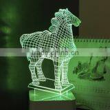 698-Horse 3d Shaping Lamp Art Decor Desk Light Led Night Light Led Energetic Saving Lamp thumbnail-5