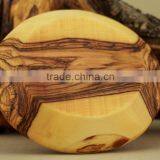 Olive Wood Carved Serving Plate Kitchen Accessory thumbnail-1