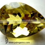 Lemon Quartz Gemstone Pear For Jewellery From Manufacturer/Wholesaler