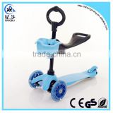 Hot selling low price china supplier light up children pro kick scooters