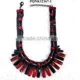 2015 New Design Exaggerated Punk Chunky Handmade Acrylic Bead Necklace thumbnail-2